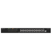 RUIJIE RGES126FGSLP RG-ES126FGS-LP Switch PoE+ No Administrable Ideal para CCTV 24 Pu