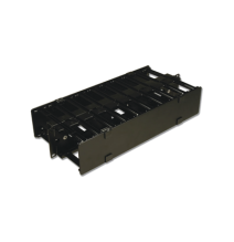 SIEMON HCM62UD HCM-6-2UD Organizador de Cable Horizontal RouteIT Doble Para Rack de 1