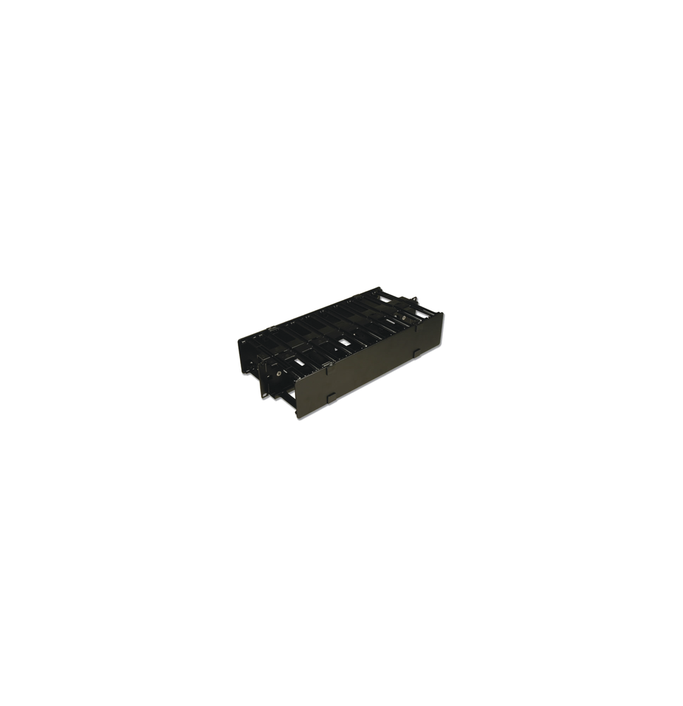 SIEMON HCM62UD HCM-6-2UD Organizador de Cable Horizontal RouteIT Doble Para Rack de 1