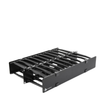 SIEMON HCM62UD HCM-6-2UD Organizador de Cable Horizontal RouteIT Doble Para Rack de 1