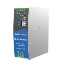 RUIJIE RGNISPA24048 RG-NIS-PA240-48 Fuente de Alimentación AC/DC 240W DIN-RAIL para S