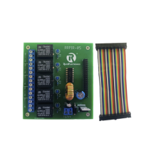 Ruiz Electronics RRPIR05 RRPIR05 Tablilla interfaz de 5 relevadores con arnés 20x2 pi