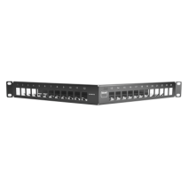 SIEMON TMPNLZA2401 TMPNLZA2401 Patch Panel TERA-MAX de 24 Puertos Modular Angulado Co