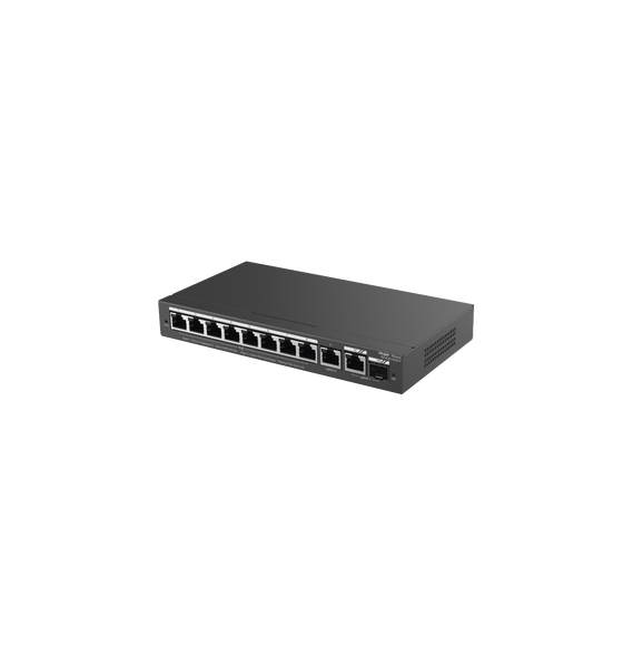 RUIJIE RGES210GSP RG-ES210GS-P Switch Administrable con 8 puertos Gigabit PoE 2 Uplin