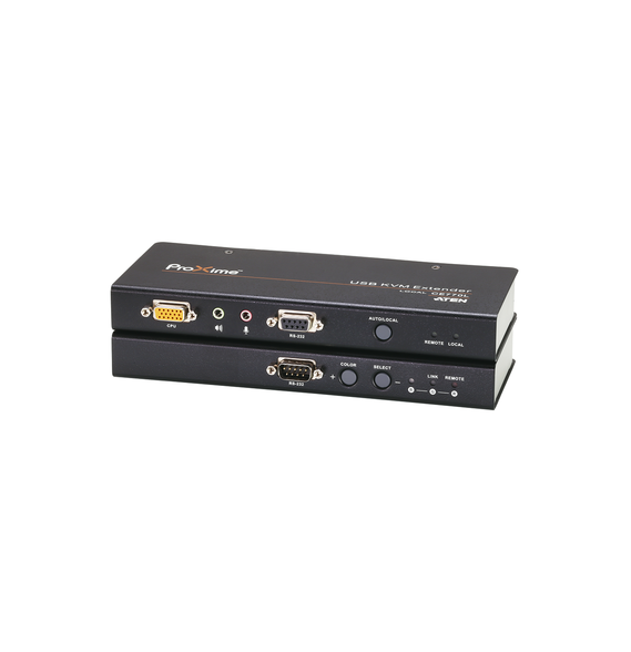 ATEN CE770 CE770 Kit Extensor KVM | VGA/Audio | Cat5e | 300m | 1280 x 1024 | Deskew |