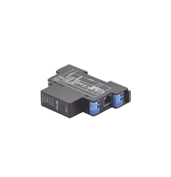 SHELLY SHELLYPRO2PM SHELLYPRO2PM Relevador inalámbrico inteligente WIFI y Ethernet /