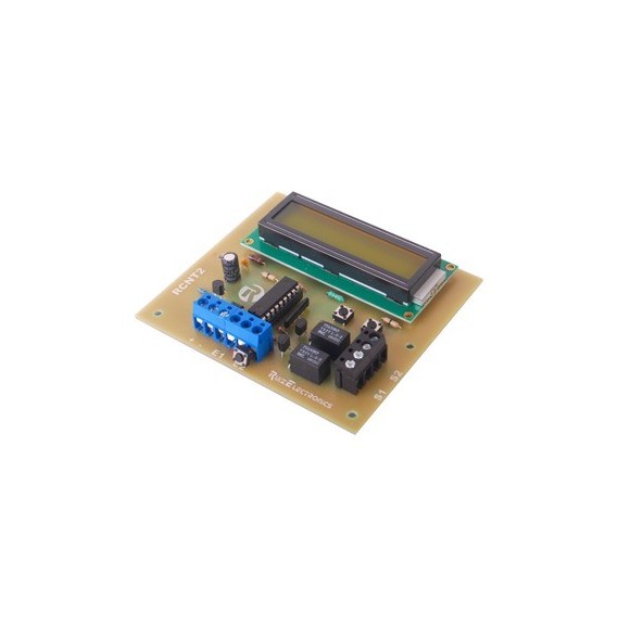 Ruiz Electronics RCNT2 RCNT2 Tarjeta Contadora de Eventos con Pantalla