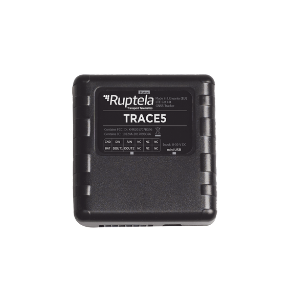 RUPTELA TRACE5LC TRACE5LC Localizador Vehicular 2G y 4G/ Rastreo / Conducción eficien