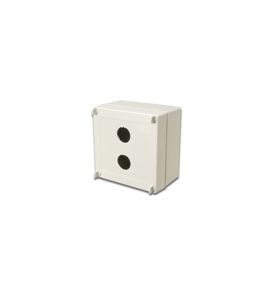 SIEMON XIBOX02 X-IBOX-02 Caja industrial de conexión (Ruggedized) de 2 puerto de cobr