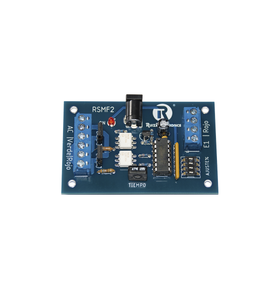 Ruiz Electronics RSMF2R RSMF2R Tarjeta de Control para Semáforos tipo Aduana con opci