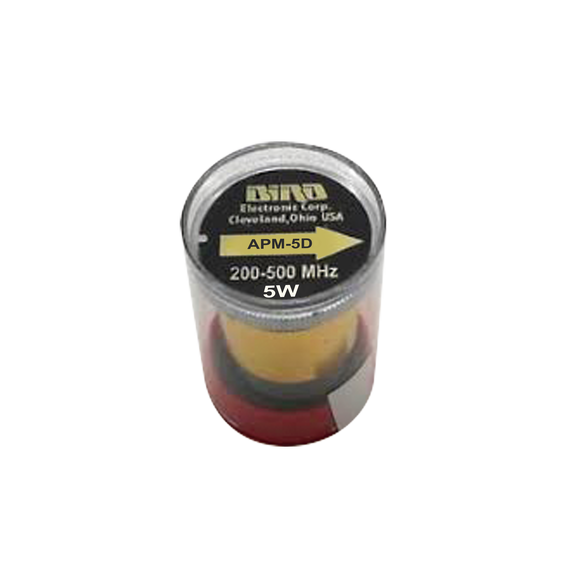 BIRD TECHNOLOGIES APM5D APM-5D Elemento para Wattmetro BIRD APM-16 200-500 MHz 5 Watt