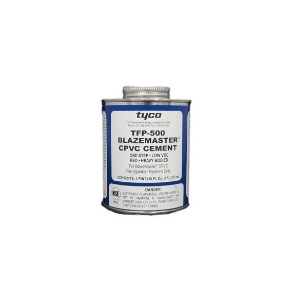 SAFE FIRE DETECTION INC. RP5214 RP-5214 Pegamento cemento para tuberías de aspiración