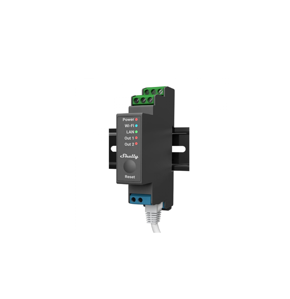SHELLY SHELLYPRO2 SHELLYPRO2 Relevador / Interruptor WIFI/ Industrial y residencial i