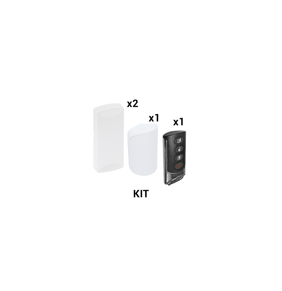 SFIRE KITRFSFIREDSC2 KIT-RF-SFIRE-DSC-2 KIT Básico Sensores Inalámbricos - Incluye 2