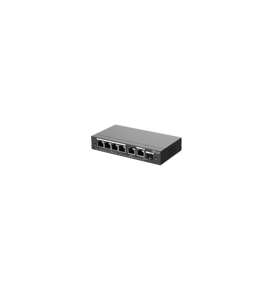 RUIJIE RGES206GSP RG-ES206GS-P Switch Administrable con 4 puertos Gigabit PoE 2 Uplin