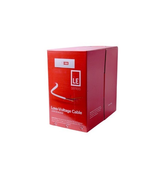 SFIRE SF2206LE SF-22-06-LE Bobina de 305 Metros / Cable de CCA / 6 x 22 AWG / Tipo Al