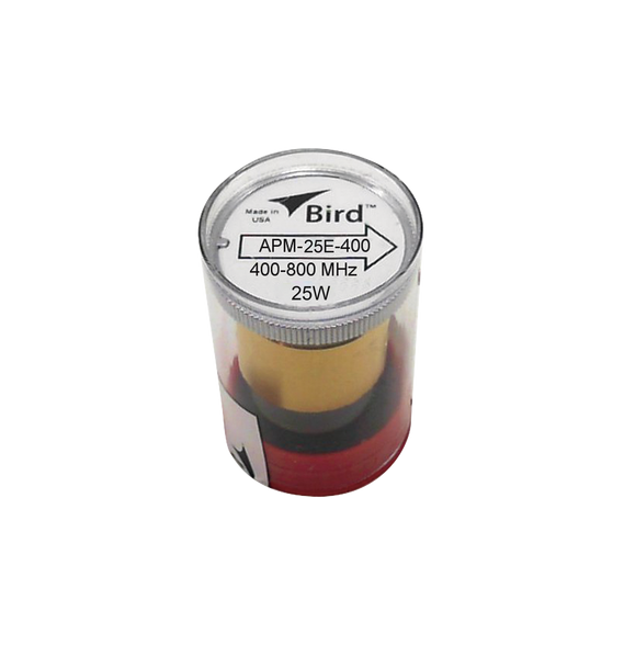 BIRD TECHNOLOGIES APM25E400 APM-25E-400 Elemento para Wattmetro BIRD APM-16 400-800 M