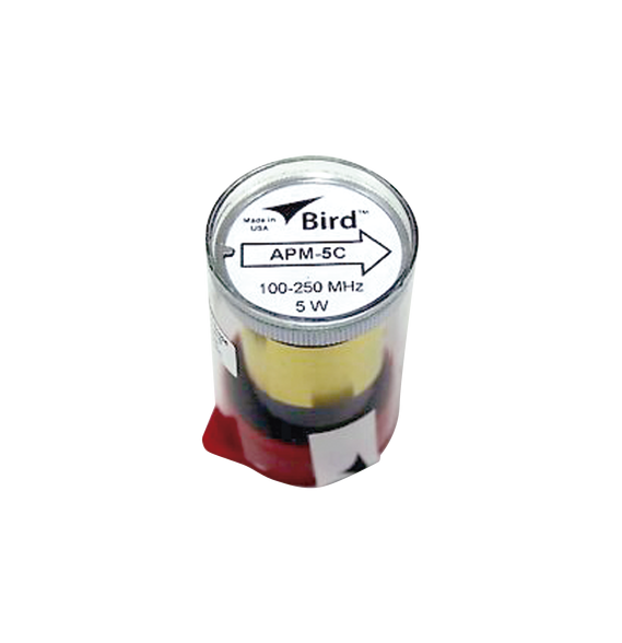 BIRD TECHNOLOGIES APM5C APM-5C Elemento para Wattmetro BIRD APM-16 100-250 MHz 5 Watt