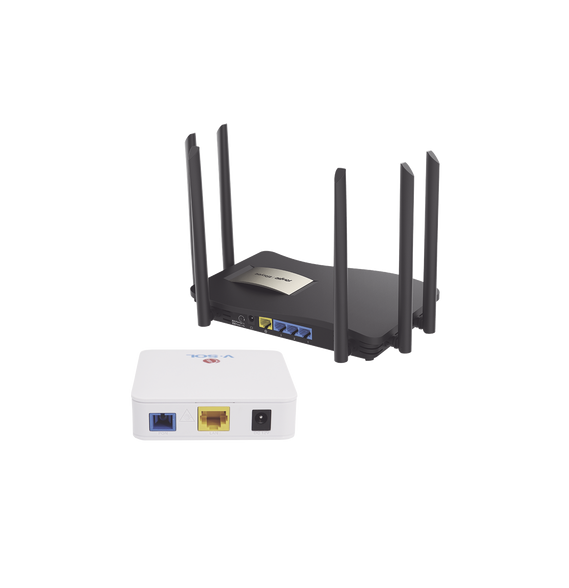 RUIJIE KIT2VPONMESH KIT2-VPON-MESH Kit 2 ONU Bridge V-Sol Dual GPON/EPON con Router H