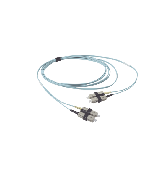 SIEMON FJ2SCSC5L02AQ FJ2-SCSC5L-02AQ Jumper de Fibra Óptica Multimodo 50/125 OM3 XGLO