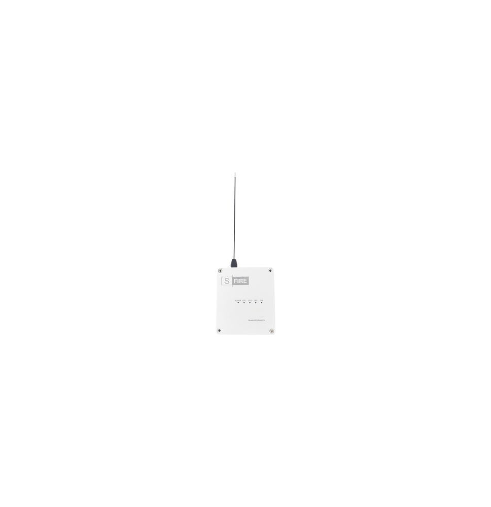 SFIRE SFLORAREC4 SF-LORA-REC-4 Receptor inalámbrico / 2500 metros de cobertura / 4 sa