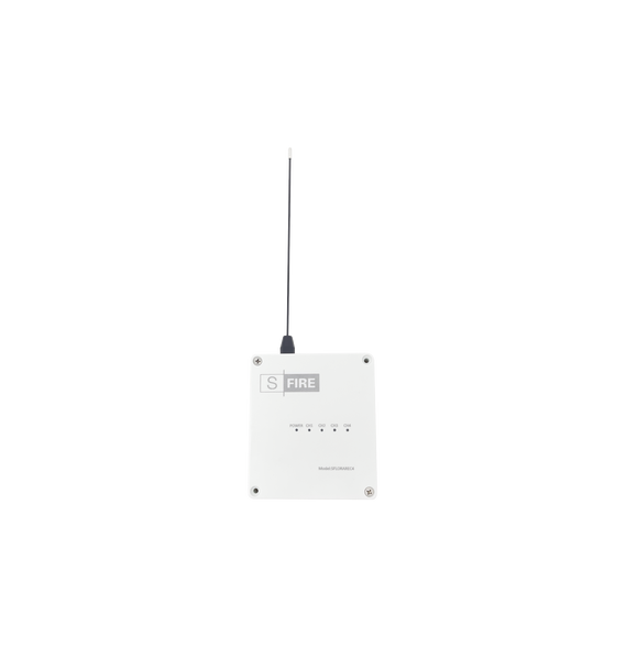 SFIRE SFLORAREC4 SF-LORA-REC-4 Receptor inalámbrico / 2500 metros de cobertura / 4 sa