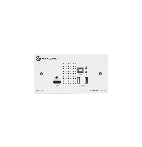 ATLONA ATOMEEXTXWPE AT-OME-EX-TX-WP-E Transmisor HDBaseT de placa de pared para HDMI