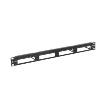 SIEMON MXPNL24 MX-PNL-24 Patch Panel MAX Modular (vacío) de 24 Puertos Plano 1UR