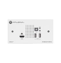 ATLONA ATOMEEXTXWPE AT-OME-EX-TX-WP-E Transmisor HDBaseT de placa de pared para HDMI