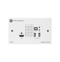 ATLONA ATOMEEXTXWPE AT-OME-EX-TX-WP-E Transmisor HDBaseT de placa de pared para HDMI