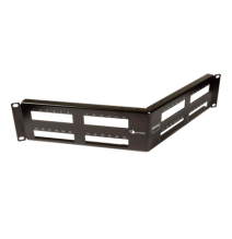 SIEMON MXPNLA48 MX-PNLA-48 Patch Panel MAX Modular (vacío) de 48 Puertos Angulado 2UR