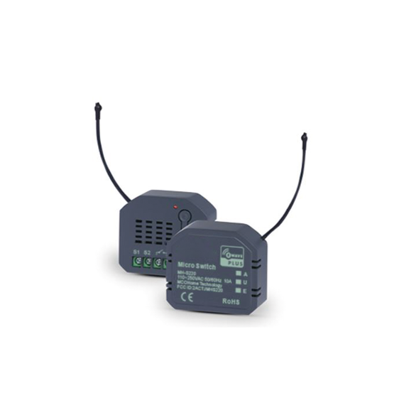 SFIRE MHS220 MHS220 (ZWAVE) Micro modulo On/Off  para 1 circuito doble control