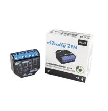 SHELLY SHELLYPLUS2PM SHELLYPLUS2PM Apagador inteligente Wifi  2 canales  Para apagado