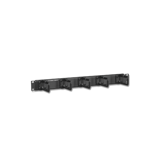 SIEMON WM1435 WM-143-5 Organizador de cable para montaje aéreo con 5 soportes 1UR
