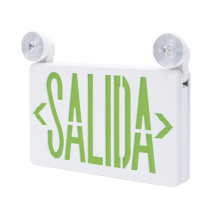 SFIRE SFKDC860 SFKDC860 Letrero de Emergencia LED DUAL de SALIDA con Luz de Emergenci