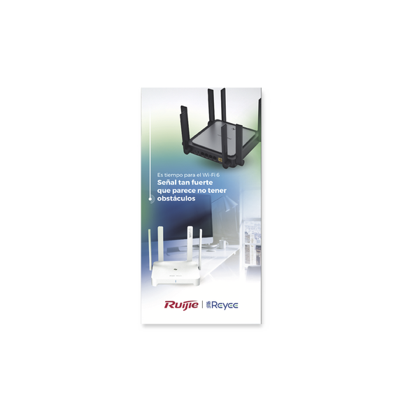 RUIJIE POSTRUIJIEWIFI6 POSTRUIJIEWIFI6 Póster RUIJIE WiFI 6