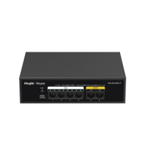 RUIJIE RGES106FP RG-ES106F-P Switch de 6 Puertos 10/100 Mbps PoE+ hasta 54 Watts No A