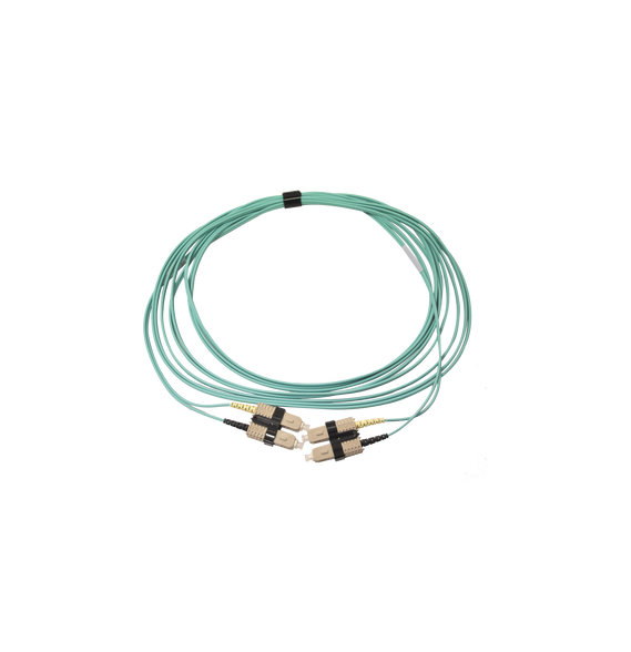 SIEMON FJ2SCSC5L05AQ FJ2-SCSC5L-05AQ Jumper de Fibra Óptica Multimodo 50/125 OM3 XGLO