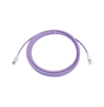 SIEMON ZM6AS1008 ZM6A-S10-08 Patch Cord Z-MAX Cat6A S/FTP CM/LS0H 10ft Color Violeta