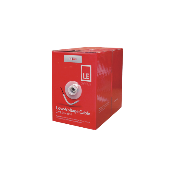 SFIRE SF2202LE SF-22-02-LE Bobina de 305 Metros de Cable / 2 x 22 AWG / Tipo CCA de C