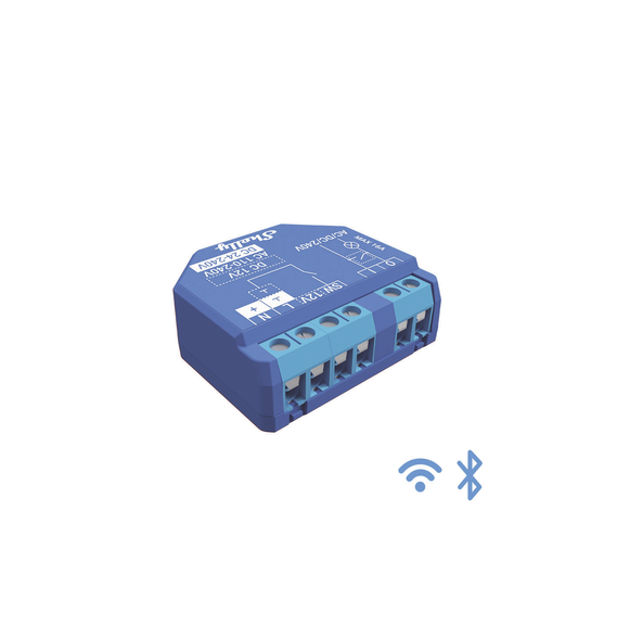 SHELLY SHELLYPLUS1 SHELLYPLUS1 Relevador inalámbrico inteligente 16A 110-230 V 1 sali
