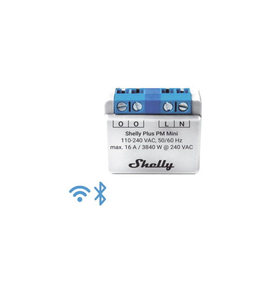 SHELLY SHELLYPLUSPMMINI SHELLYPLUSPMMINI El medidor de potencia más pequeño  intelige