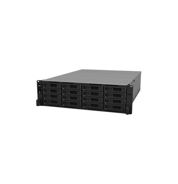 SYNOLOGY RS2818RPPLUS RS2818RPPLUS Servidor NAS para rack de 16 bahías / Expandible a