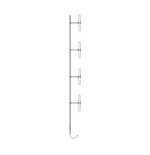 SINCLAIR SD214SF1P4SNM SD214SF1P4SNM Antena Base Aérea de 4 Dipolos 118-138 MHz 8.5 d