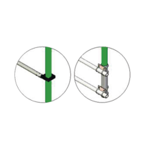 SINCLAIR SMK345A7 SMK-345-A7 Montaje Lateral Ajustable en Kit para Antenas de 8.89 cm