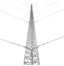 SYSCOM TOWERS KTZ45G027 KTZ-45G-027 Kit de Torre Arriostrada de Piso de 27 m Altura c