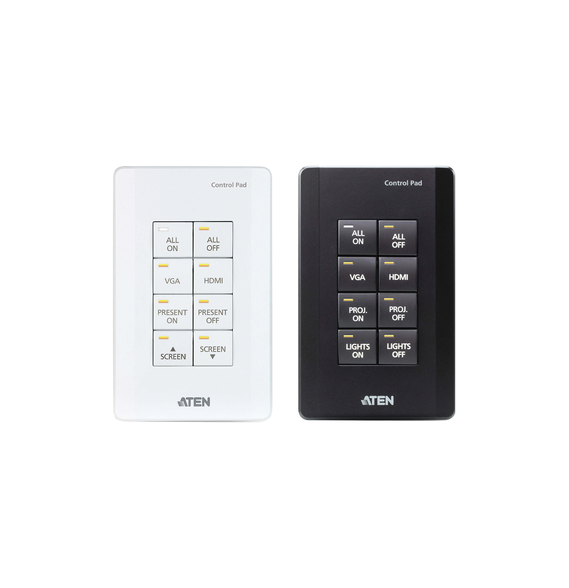 ATEN VK0100 VK0100 Sistema de control ATEN: panel de control de 8 botones