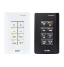 ATEN VK0100 VK0100 Sistema de control ATEN: panel de control de 8 botones