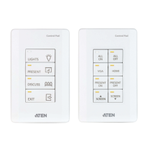 ATEN VK0100 VK0100 Sistema de control ATEN: panel de control de 8 botones