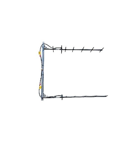 SINCLAIR SY3072SF3SNM SY3072-SF3SNM Antena Yagi Doble Direcional de 7 elementos 450-4